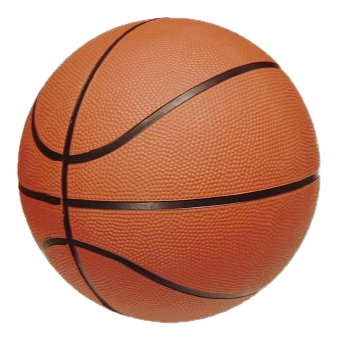 English: A typical cheap basketball with a rub...